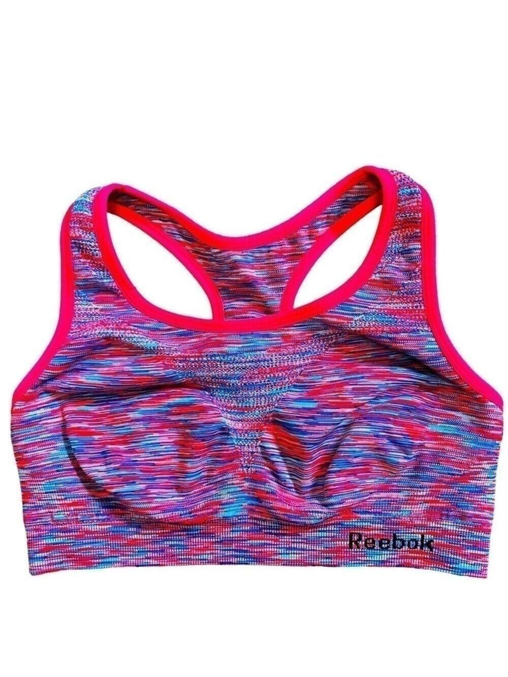 REEBOK Multi Colored Sports Bra